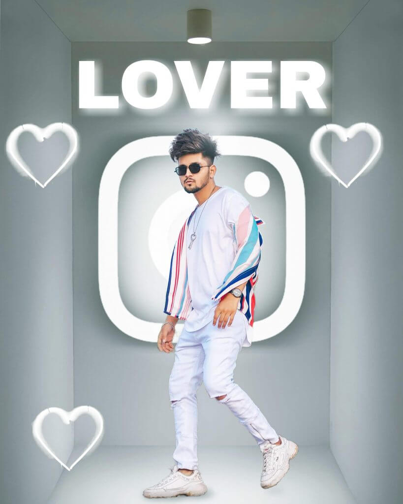 Instagram Lover Photo Editing
