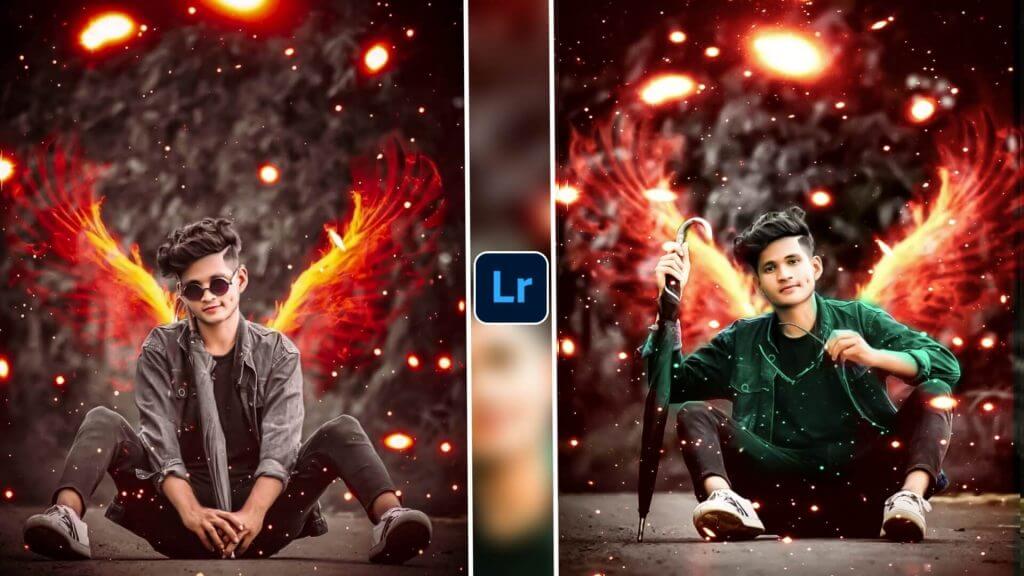 Fire Wings Photo Editing