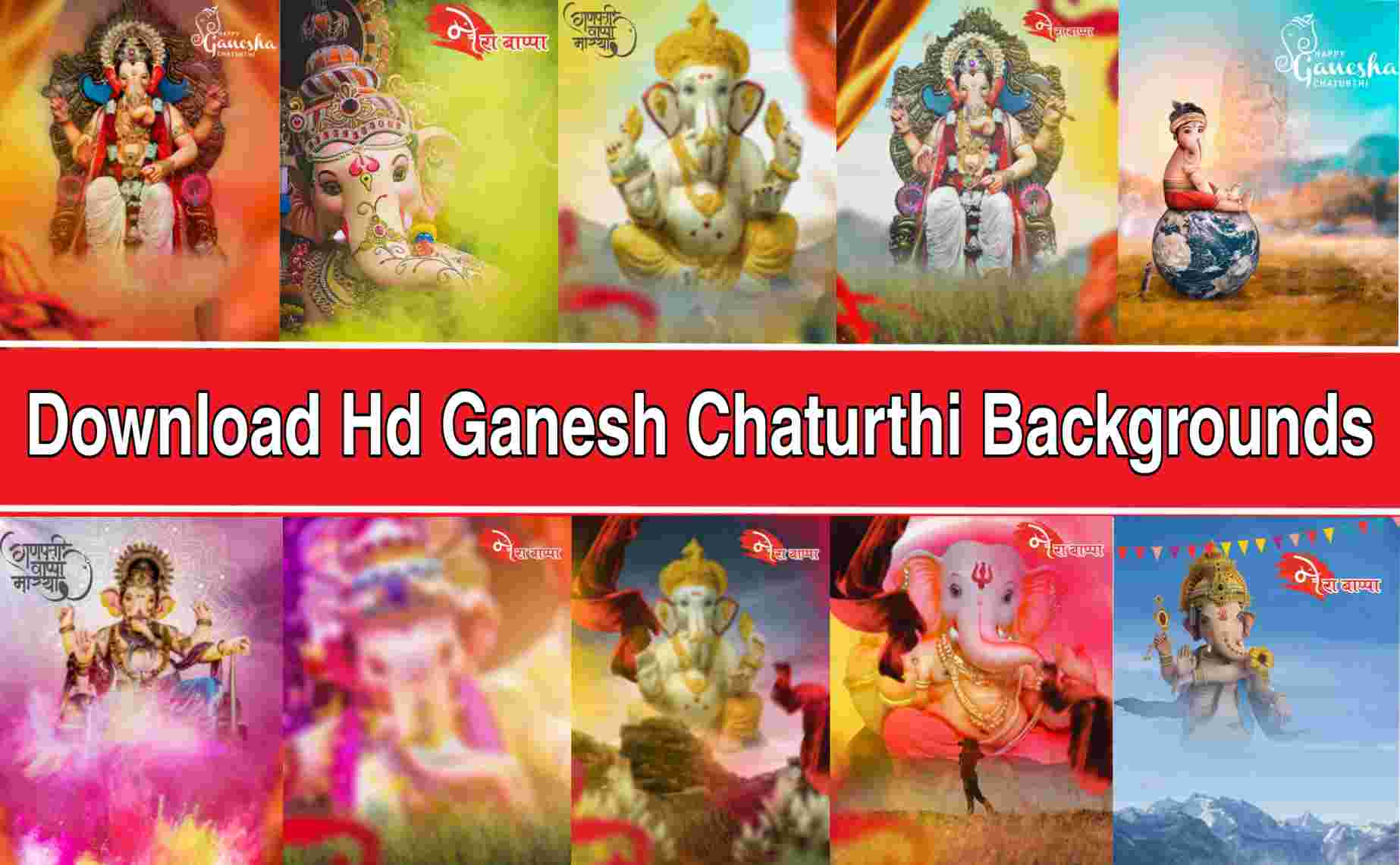 ganesh chaturthi background download for editing