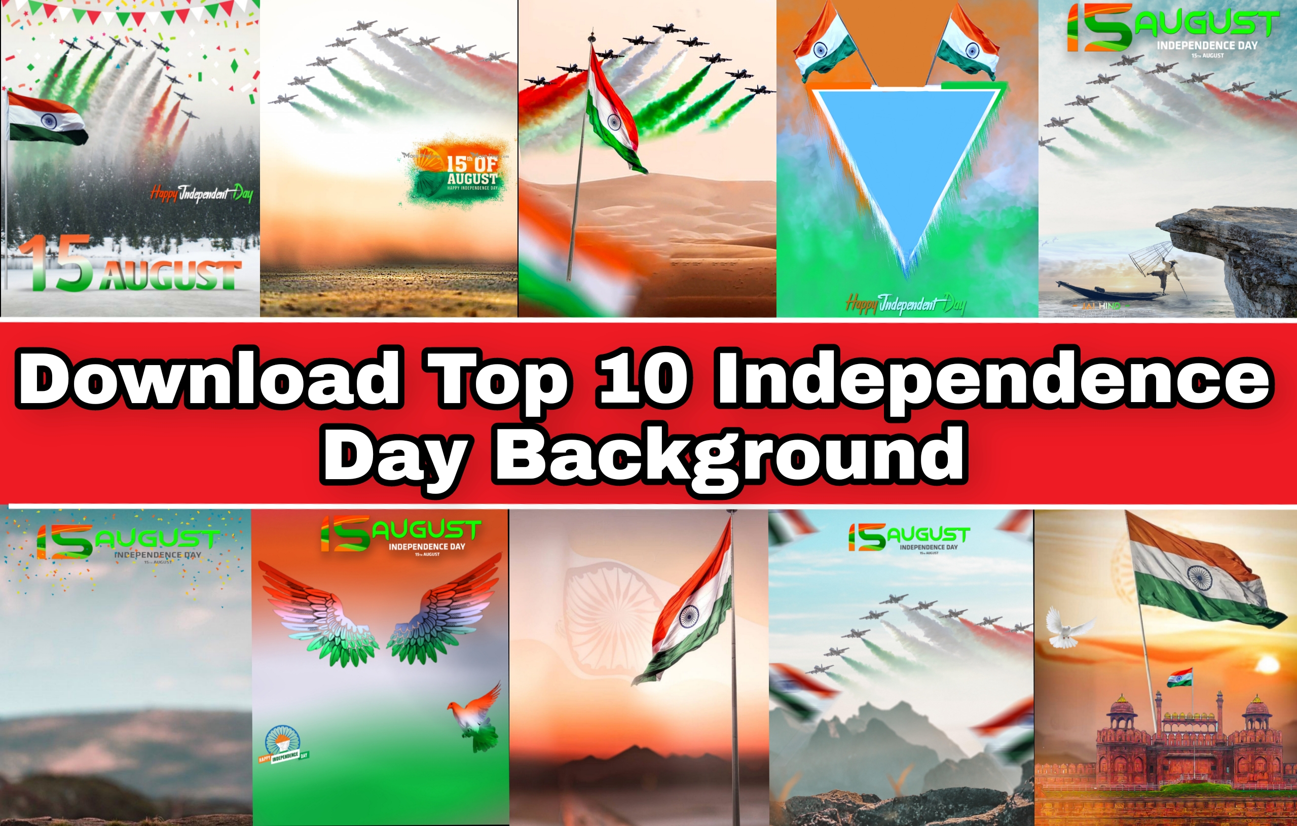 top 10 independence day background download
