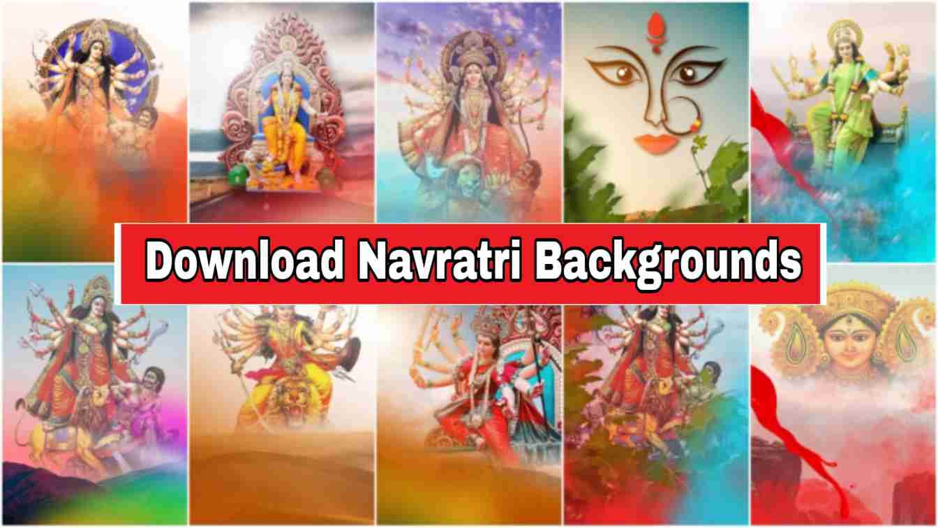 Navratri background download for editing