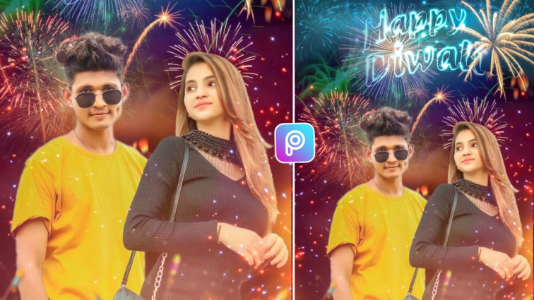 Happy Diwali Photo Editing