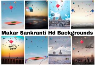 Makar Sankranti Photo Editing Background