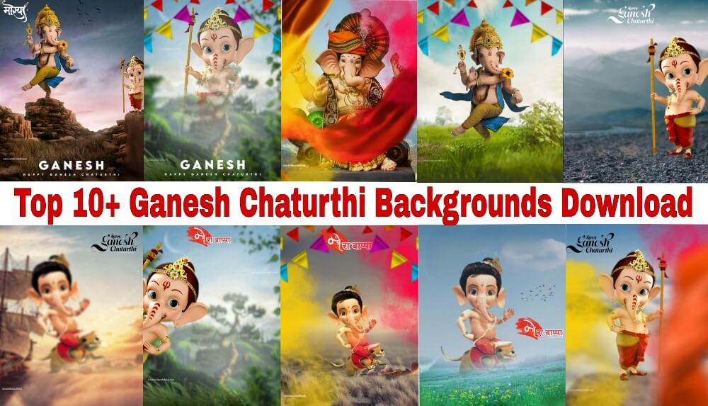 Top 10+ Ganesh Chaturthi Backgrounds