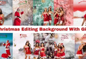 Top 50+ Christmas Editing Background With Girl